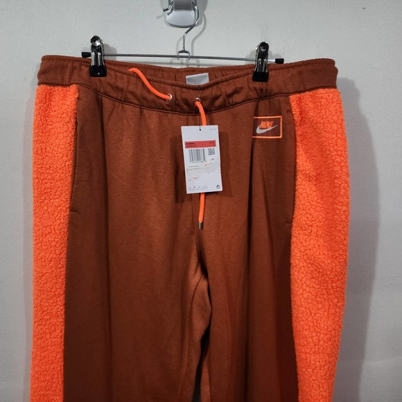 Nike Women's Sportswear Icon Clash Fleece Jogger Orange NEW DD5065-825 Size L - Picture 3 of 15